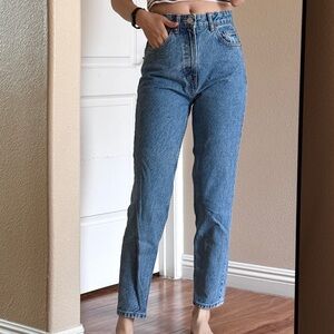 Zara Blue Denim Straight Leg Jeans